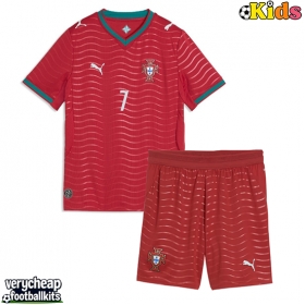 Portugal Cristiano Ronaldo #7 Replica Home Minikit World Cup 2026 Short Sleeve (+ pants)